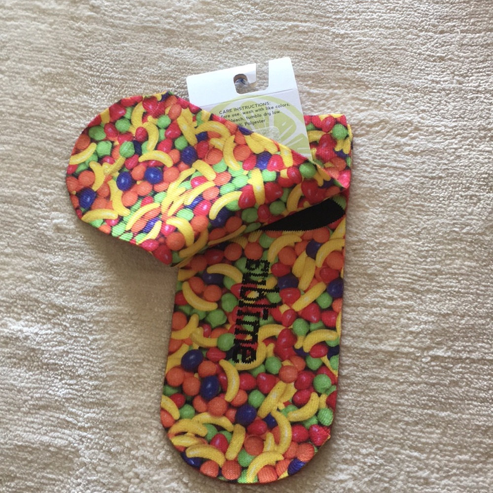 NWT Sublime Designs Youth No Show Socks Candy - Picture 5 of 6